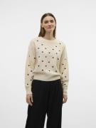 Vero Moda Vmmalle heart ls o-neck pullover ex