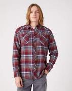 Wrangler Heritage shirt rhubarb red