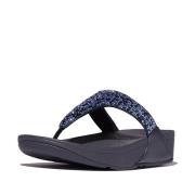 FitFlop Lulu crystal-mix toe-post sandals