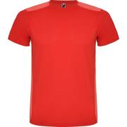 Roly Unisex detroit sport t-shirt met korte mouwen voor volwassenen