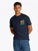 Tommy Hilfiger Dm0dm20771 c1g -  twisted sign tee dark night navy t-sh...