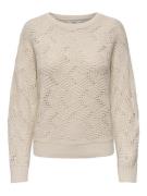 Jacqueline de Yong Jdysun lisa ls on struc. pullover beige