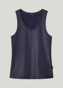 Summum rib tanktop cotton rib 3s4873-5138 480 navy noir