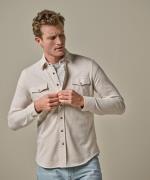 Profuomo Ppwf10005a f1 sand - heren western shirt profu