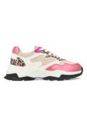 DWRS Label Chester leopard b10649-09-1151 / roze