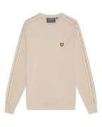 Lyle and Scott tape crew neck sweater sportcasual heren -