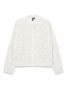 Vero Moda vmhay new bomber jacket wvn 10324272 snow white