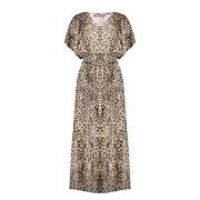 Geisha dress 57092-20 720 sand/black