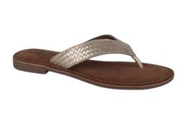 Lazamani 75806 gold dames slippers