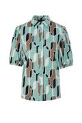 G-Maxx Violet blouse dessin