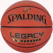 Spalding & Bros  Tf-1000 legacy logo leren gebonden basketbal