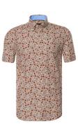 Campbell Classic casual overhemd met korte mouwen