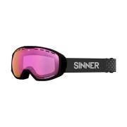 Sinner *mohawk + mt bk-dl pink sintrast v skibril black/black/white
