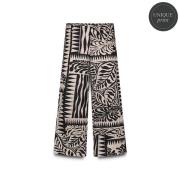 Summum Trousers two tone print pantalons 4s2824-12223