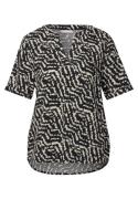 Street One a345627 ltd qr splitneck blouse