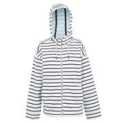Regatta Dames bayletta ii gestreepte hoodie met volledige rits