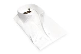 Circle of Gentlemen Adelbrand effen overhemd jacquard dessin 100% co