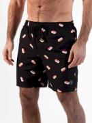 Falcon dray board short heren zuurstokrose