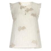 Nukus Montel top off-white