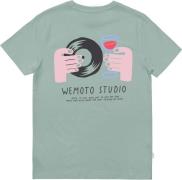 Wemoto Music & wine tee pistacchio
