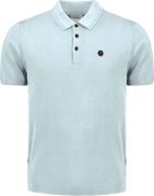 No Excess Pullover short sleeve polo button s ice