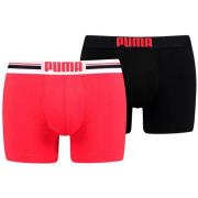 Puma Heren boxershorts met placed logo (set van 2)