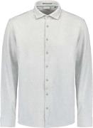 No Excess Shirt jersey melange stretch chalk