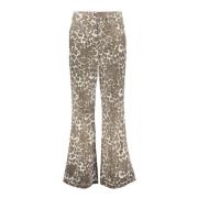Geisha 51333-10 jeans wide leopard