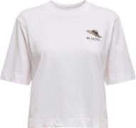 Only Onlvita life s/s summer top box jrs bright white/b