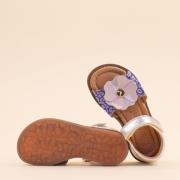 Bisgaard Sandal barbara lavender kids meisjes leer