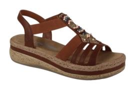 Rieker V0921-24 dames sandalen sportief
