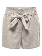 Only Onlcaro hw linen bl belt shorts cc