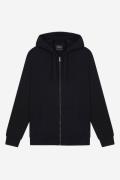 Lyle and Scott Tonal eagle zip through hoodie