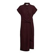 &Co Woman &co women jurk elianna aubergine