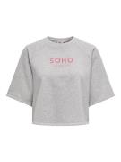 Only Onlcora s/s print o-neck ub swt