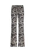 Studio Anneloes abigail leafs trousers 12779 1469 kit/dark blue