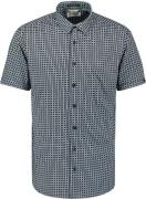 No Excess Shirt short sleeve jersey allover p indigo blue