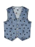 Vero Moda vmalina sl denim waistcoat vi3495 10330443 medium blue denim