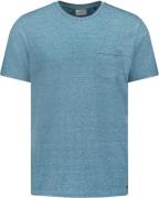 No Excess T-shirt korte mouw ronde hals multi coloured aqua