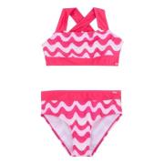Regatta Meisjes dakaria iii golvend gestreept bikini set