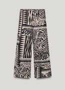 Summum 4s2824-12223 trousers two tone print