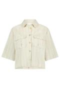 Nukus Bodine blouse stripe nks02011