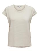 Only Onlclaudia s/s glitter stripe top j