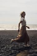 Nukus Nkf10006 9 montreal skirt shiny sand