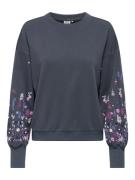 Only Onlbrooke ls o-neck flower swt noos raf