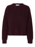 Selected Femme slfsia ras ls knit new o-neck noos 16098141 fig