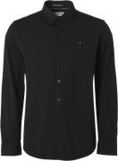 No Excess Shirt jersey stretch solid black