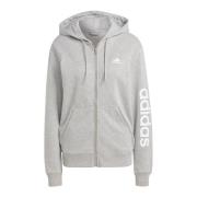 Adidas Dames essential linear french terry full zip hoodie
