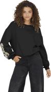 Only Onlbrooklyn l/s embroidery box swt black/boho flow