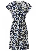 Smashed Lemon 35103 Dress Off white - blue